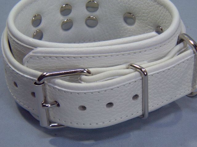  sale-24zk 白色・腕枷５０／３０Ｎ（金具＝ニッケル）    （金具＝ニッケル） 